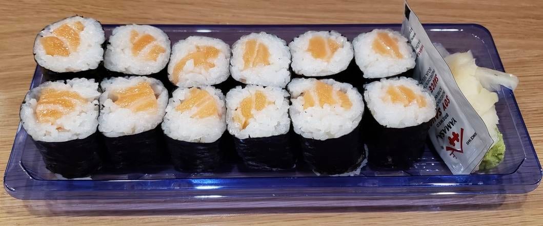 2 Salmon Rolls.